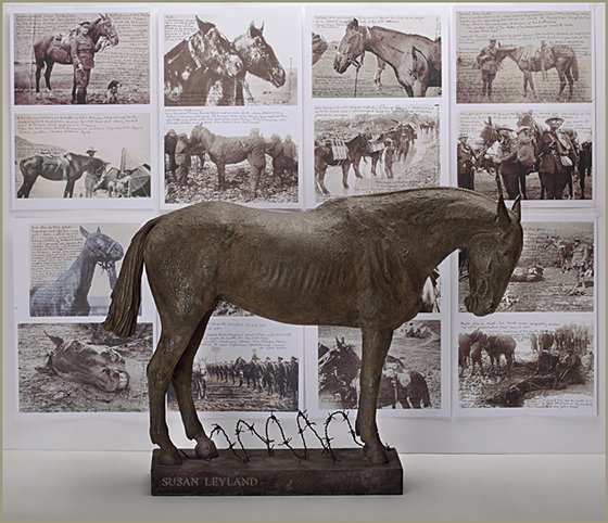 The War Horse Memorial maquette